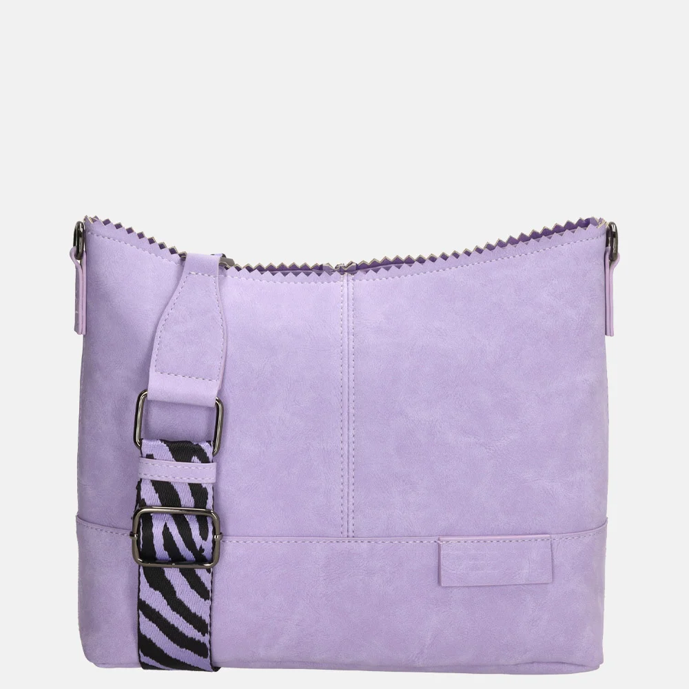 Zebra Trends crossbody tas lila bij Duifhuizen